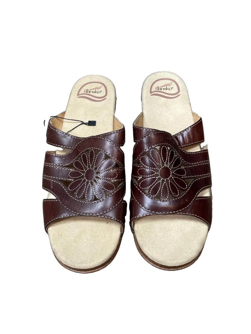 Dansko "Serena" Slide Wedge Casual platform COMFORT Sandal Size 39 New